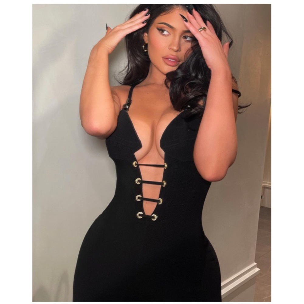 Kylie bandage jumpsuit
